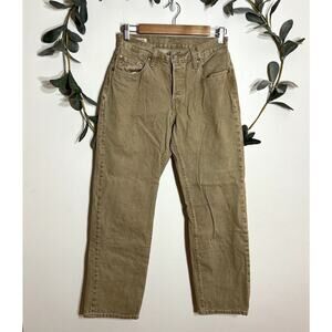 Levi's Tan Straight Leg Jeans